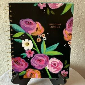 Roobee by Mara: Floral Spiral Jr. Notebook- 120 sheets